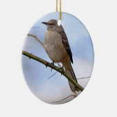 Nordspottdrossel-Verzierung Keramikornament (Rechts)