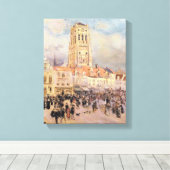 Nordstadt Leinwanddruck (Insitu (Holzboden))