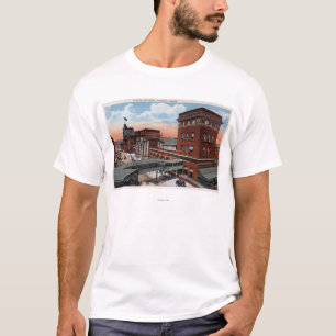Nordstation - Eisenbahn-Depot T-Shirt