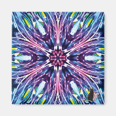 Nordsternkaleidoskop Magnet (Vorne)