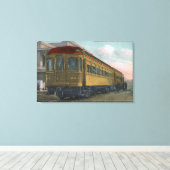 Nordstrombahn-Ansicht Leinwanddruck (Insitu (Holzboden))