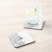 Nordsüdosten u. Westie Hund Getränkeuntersetzer (Rechte Seite)