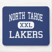NordTahoe - Lakers - hoch - Tahoe Stadt Mousepad (Vorne)