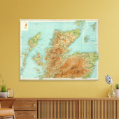 Nordteil Schottlands Leinwanddruck (Insitu (Wohnzimmer))