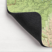 Nordteil Südamerikas Mousepad (Ecke)