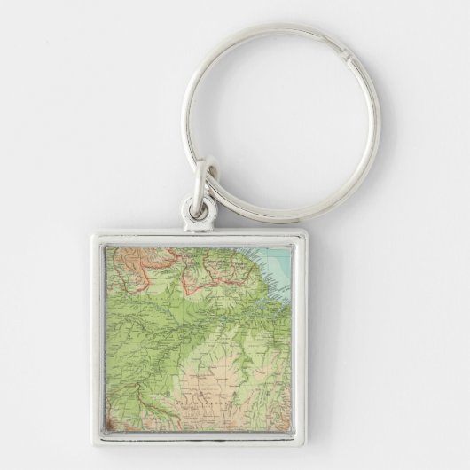 Nordteil Südamerikas Schlüsselanhänger (Vorne)