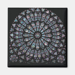 Nordtransept Rosenfenster Magnet