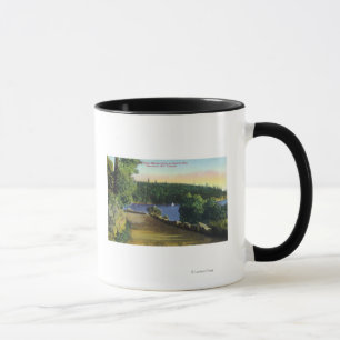 Nordufer-Marine-Antriebs-Ansicht von Garrow Bucht Tasse