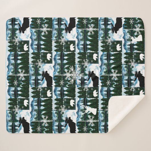 Nordwald Waldlandschaft Med Sherpa B Sherpadecke (Vorderseite (Horizontal))