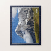 Nordwand der Eiger Nordwand Schweizer Alpen Puzzle (Vertikal)