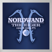 Nordwand "The Eiger" Poster (Vorne)