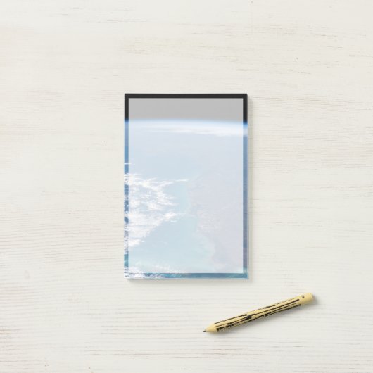 Nordwärts der Halbinsel Florida. Post-it Klebezettel (Auf Schreibtisch)