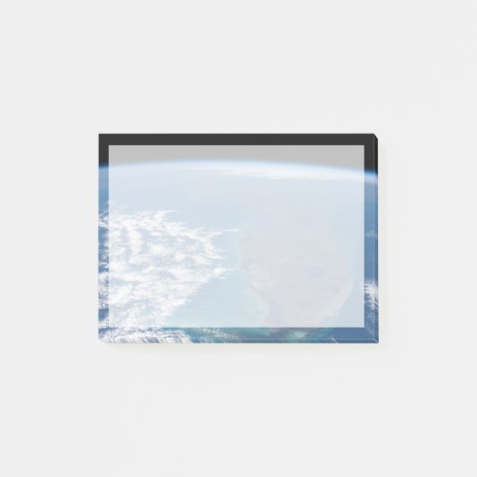 Nordwärts der Halbinsel Florida. Post-it Klebezettel (Vorderseite)