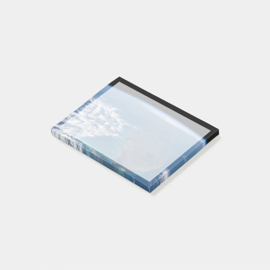 Nordwärts der Halbinsel Florida. Post-it Klebezettel (angewinkelt)