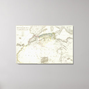 Nordwest Afrika - Nordwestafrika Leinwanddruck