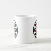 Nordwest Indischer Indianerstaat Kaffeetasse (Mittel)