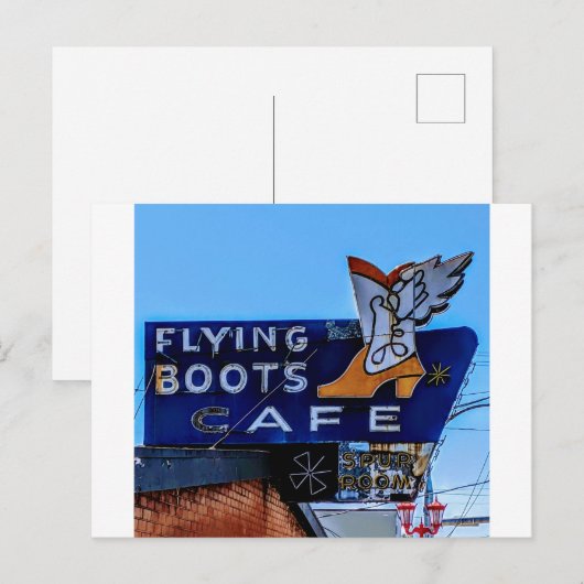 Nordwest Neon: Postkarte (Vorne/Hinten)