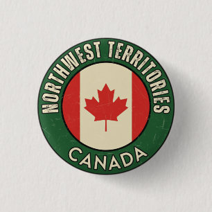Nordwest-Territorien Kanada Button