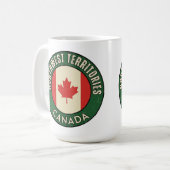 Nordwest-Territorien Kanada Kaffeetasse (Vorderseite Links)