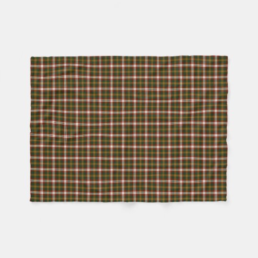 Nordwest Territorien Kanada Tartan Fleecedecke (Vorderseite (Horizontal))