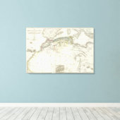 Nordwestafrika - Nordwestafrika Leinwanddruck (Insitu (Holzboden))