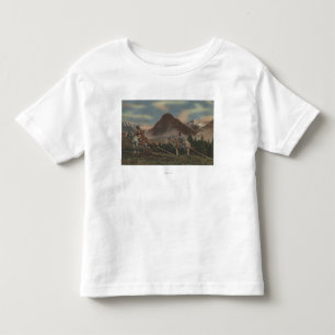 Nordwestamerikanischer Ureinwohner auf der Kleinkind T-shirt