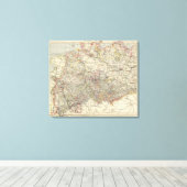 Nordwestdeutsches Reich Leinwanddruck (Insitu (Holzboden))