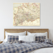 Nordwestdeutsches Reich Leinwanddruck (Insitu (Schlafzimmer))