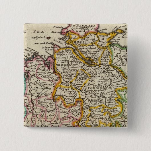 Nordwestdeutschland Button (Vorderseite)