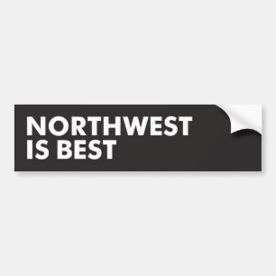 Nordwesten ist am besten autoaufkleber