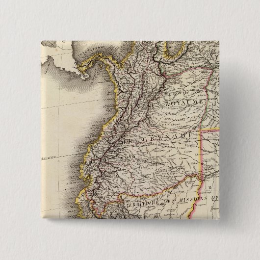 Nordwesten Südamerikas Button (Vorderseite)