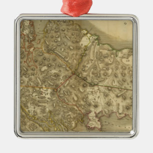 NordWestern-Inseln Silbernes Ornament