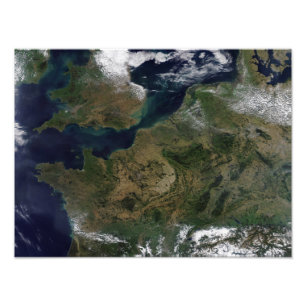 Nordwesteuropa Fotodruck