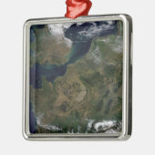 Nordwesteuropa Silbernes Ornament (Links)