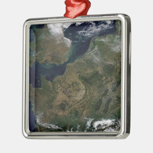 Nordwesteuropa Silbernes Ornament (Links)