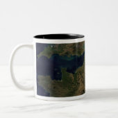 Nordwesteuropa Zweifarbige Tasse (Links)