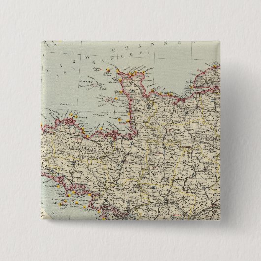 Nordwestfrankreich 2 button (Vorderseite)