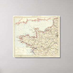 Nordwestfrankreich 2 leinwanddruck