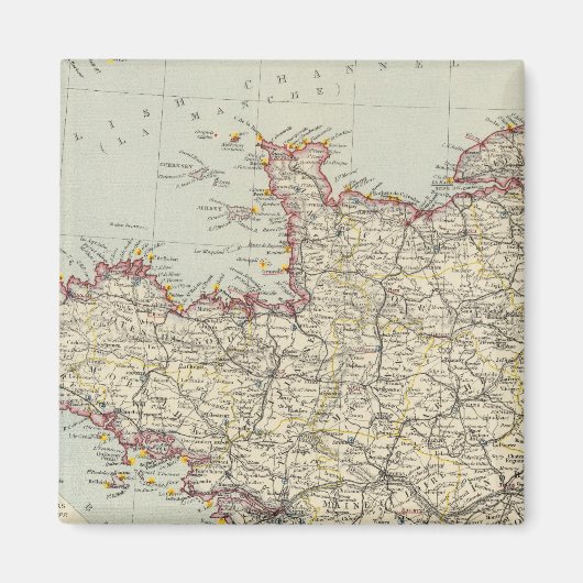 Nordwestfrankreich 2 magnet (Vorne)