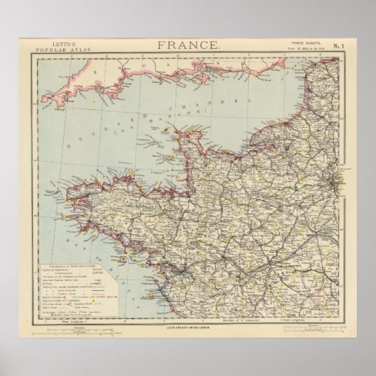 Nordwestfrankreich 2 poster (Vorne)