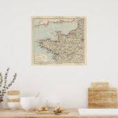 Nordwestfrankreich 2 poster (Küche)