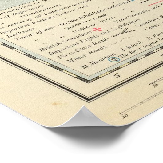 Nordwestfrankreich 2 poster (Ecke)