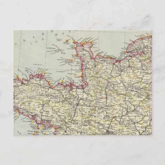 Nordwestfrankreich 2 postkarte (Vorderseite)