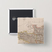 Nordwestfrankreich Button (Vorne & Hinten)