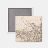 Nordwestfrankreich Magnet (Vorderseite/Rückseite)