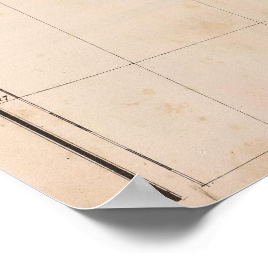 Nordwestfrankreich Poster (Ecke)