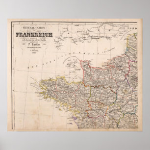 Nordwestfrankreich Poster
