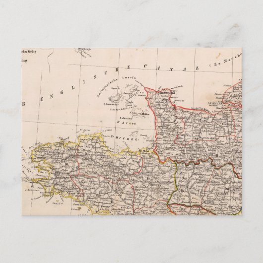 Nordwestfrankreich Postkarte (Vorderseite)