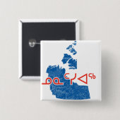 Nordwestgebiete Button (Vorne & Hinten)