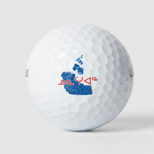 Nordwestgebiete Golfball (Vorderseite)